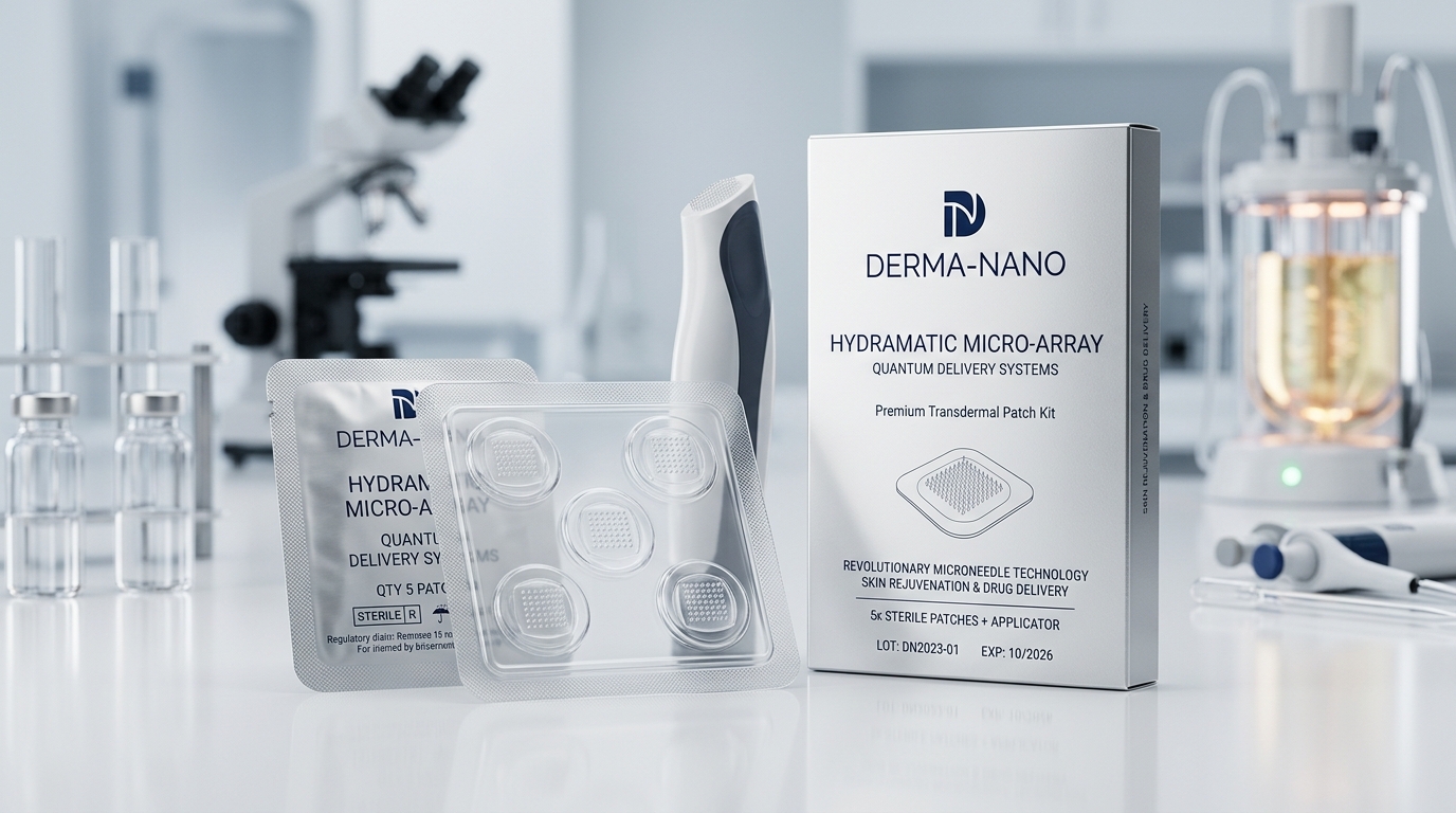 Dissolving Hyaluronic Acid Microneedle Example