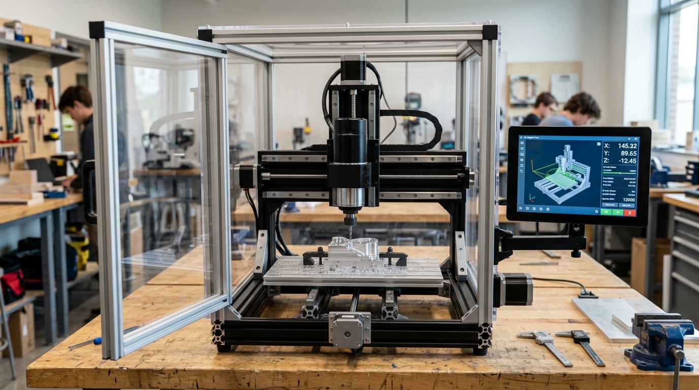 Smart 3-Axis CNC Machine
